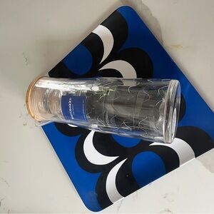 MARIMEKKO  outdoors service tray & glass set new